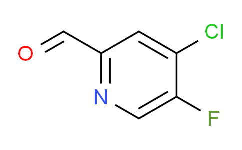 CAS No. 1060802-32-5, 4-Chloro-5-fluoropicolinaldehyde