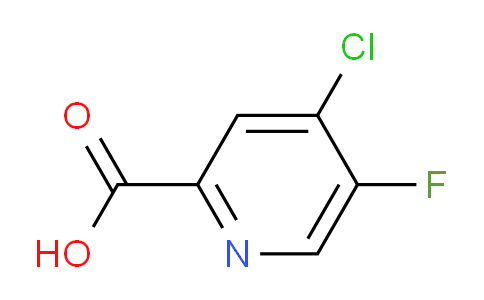 CAS No. 1060802-35-8, 4-Chloro-5-fluoropicolinic acid