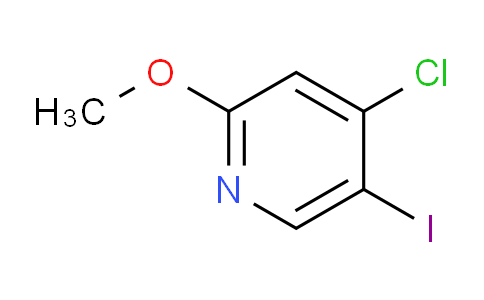 CAS No. 1261488-16-7, 4-Chloro-5-iodo-2-methoxypyridine