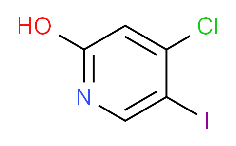 CAS No. 1628557-08-3, 4-Chloro-5-iodopyridin-2-ol