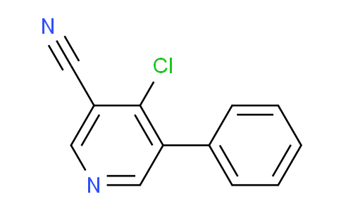 CAS No. 1774899-88-5, 4-Chloro-5-phenylnicotinonitrile