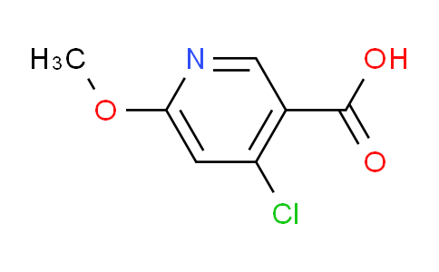 CAS No. 1060806-60-1, 4-Chloro-6-methoxynicotinic acid