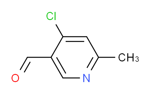 CAS No. 1060805-86-8, 4-Chloro-6-methylnicotinaldehyde
