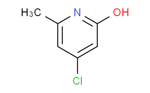 CAS No. 1227576-13-7, 4-Chloro-6-methylpyridin-2-ol