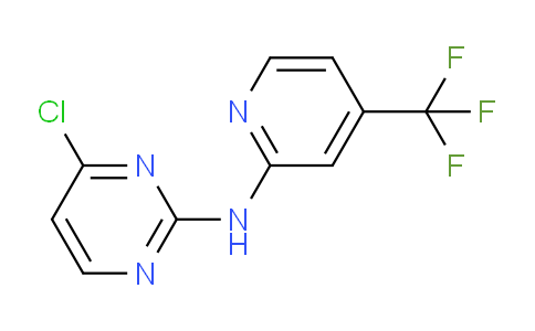 CAS No. 1624261-34-2, 4-Chloro-N-(4-(trifluoromethyl)pyridin-2-yl)pyrimidin-2-amine