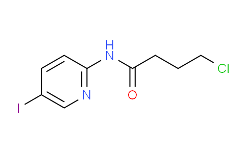 CAS No. 338748-92-8, 4-Chloro-N-(5-iodopyridin-2-yl)butanamide