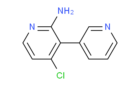 CAS No. 1381935-06-3, 4-Chloro-[3,3'-bipyridin]-2-amine