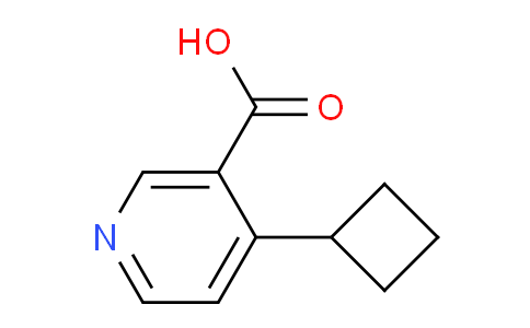 CAS No. 1554455-41-2, 4-Cyclobutylnicotinic acid