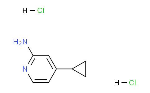 CAS No. 1713164-04-5, 4-Cyclopropylpyridin-2-amine dihydrochloride