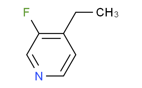 CAS No. 137234-73-2, 4-Ethyl-3-fluoropyridine