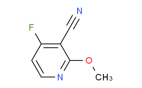 CAS No. 1807142-83-1, 4-Fluoro-2-methoxynicotinonitrile