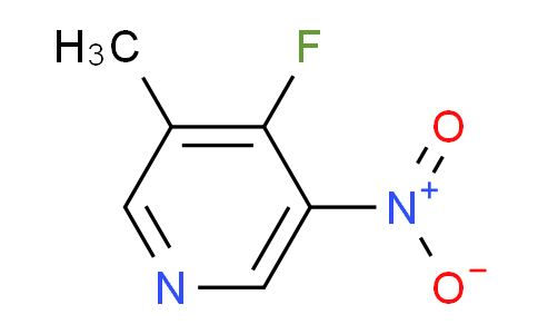 CAS No. 1804053-10-8, 4-Fluoro-3-methyl-5-nitropyridine