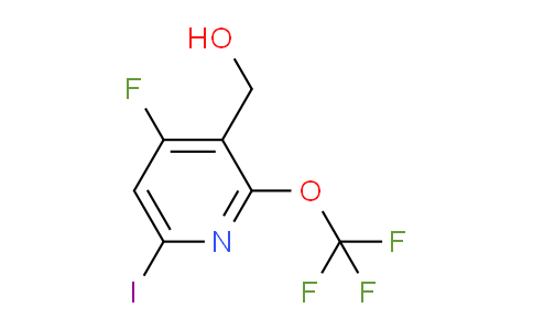 CAS No. 1804782-73-7, 4-Fluoro-6-iodo-2-(trifluoromethoxy)pyridine-3-methanol