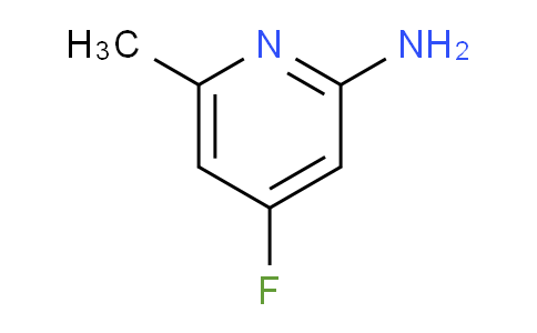 CAS No. 1227595-84-7, 4-Fluoro-6-methylpyridin-2-amine