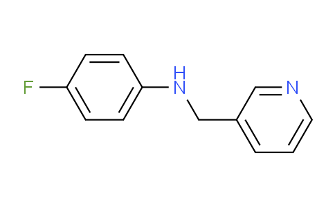 CAS No. 78675-95-3, 4-Fluoro-N-(pyridin-3-ylmethyl)aniline