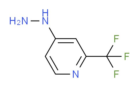 CAS No. 1228535-68-9, 4-Hydrazinyl-2-(trifluoromethyl)pyridine