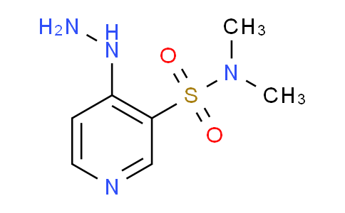 CAS No. 1341868-28-7, 4-Hydrazinyl-N,N-dimethylpyridine-3-sulfonamide