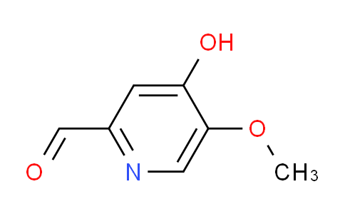 CAS No. 204847-72-3, 4-Hydroxy-5-methoxypicolinaldehyde