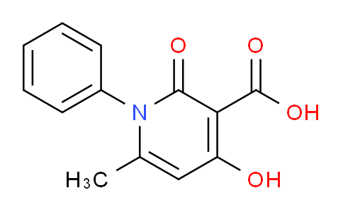 CAS No. 1427011-59-3, 4-Hydroxy-6-methyl-2-oxo-1-phenyl-1,2-dihydropyridine-3-carboxylic acid