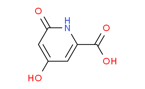 CAS No. 27347-88-2, 4-Hydroxy-6-oxo-1,6-dihydropyridine-2-carboxylic acid