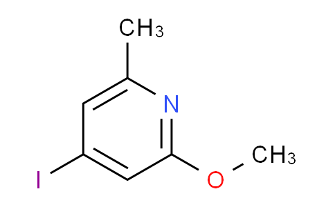 CAS No. 1227602-59-6, 4-Iodo-2-methoxy-6-methylpyridine