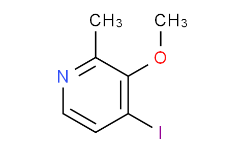 CAS No. 1227515-23-2, 4-Iodo-3-methoxy-2-methylpyridine