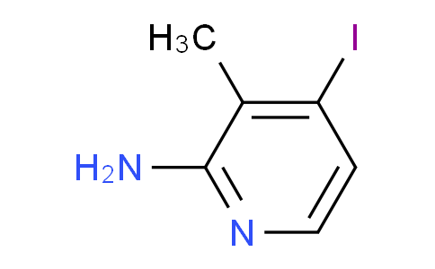 CAS No. 1227595-97-2, 4-Iodo-3-methylpyridin-2-amine