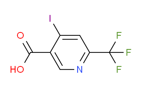 CAS No. 1803792-47-3, 4-Iodo-6-(trifluoromethyl)nicotinic acid
