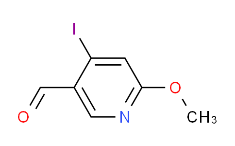 CAS No. 893566-85-3, 4-Iodo-6-methoxynicotinaldehyde