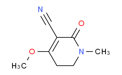 CAS No. 1421314-07-9, 4-Methoxy-1-methyl-2-oxo-1,2,5,6-tetrahydropyridine-3-carbonitrile