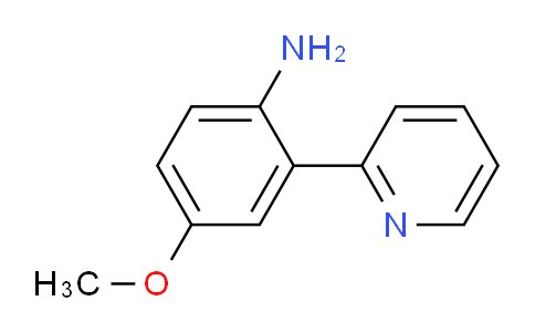 CAS No. 854898-06-9, 4-Methoxy-2-(pyridin-2-yl)aniline