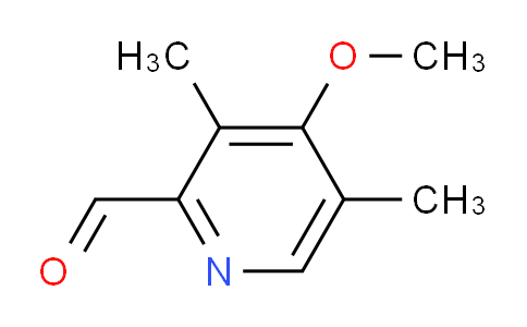 CAS No. 110464-72-7, 4-Methoxy-3,5-dimethylpicolinaldehyde