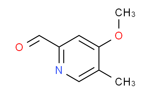 CAS No. 959617-10-8, 4-Methoxy-5-methylpicolinaldehyde