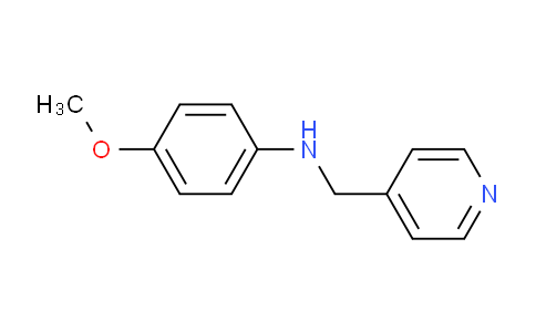 CAS No. 16552-49-1, 4-Methoxy-N-(pyridin-4-ylmethyl)aniline