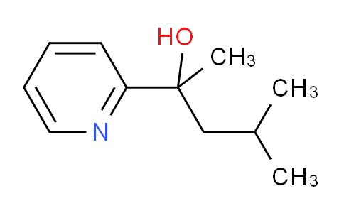 CAS No. 865075-15-6, 4-Methyl-2-(pyridin-2-yl)pentan-2-ol