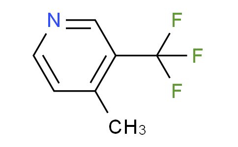 CAS No. 1214344-10-1, 4-Methyl-3-(trifluoromethyl)pyridine