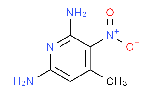 CAS No. 202217-18-3, 4-Methyl-3-nitropyridine-2,6-diamine