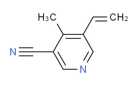CAS No. 57110-40-4, 4-Methyl-5-vinylnicotinonitrile
