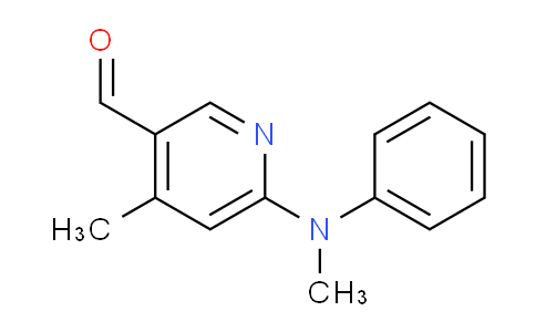 CAS No. 1355178-64-1, 4-Methyl-6-(methyl(phenyl)amino)nicotinaldehyde
