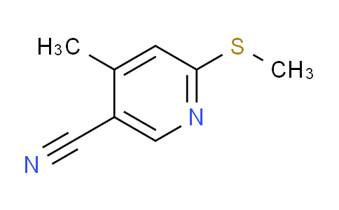 CAS No. 1355191-21-7, 4-Methyl-6-(methylthio)nicotinonitrile