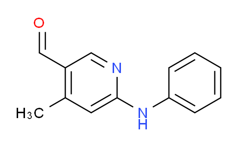 CAS No. 1355194-21-6, 4-Methyl-6-(phenylamino)nicotinaldehyde