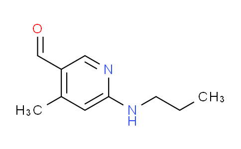 CAS No. 1355174-60-5, 4-Methyl-6-(propylamino)nicotinaldehyde