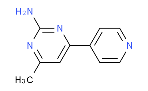 CAS No. 90916-53-3, 4-Methyl-6-(pyridin-4-yl)pyrimidin-2-amine