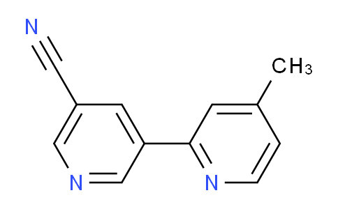 CAS No. 1346686-68-7, 4-Methyl-[2,3'-bipyridine]-5'-carbonitrile