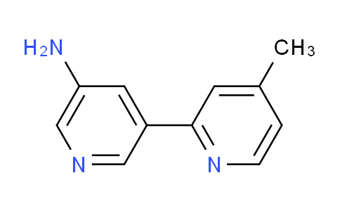 CAS No. 1255634-14-0, 4-Methyl-[2,3'-bipyridin]-5'-amine