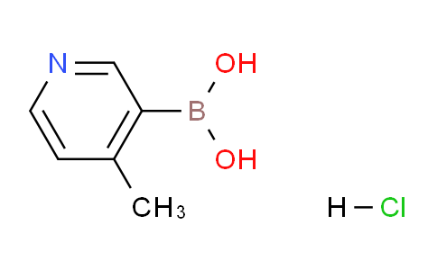 CAS No. 1428882-29-4, 4-Methylpyridine-3-boronic acid, HCl