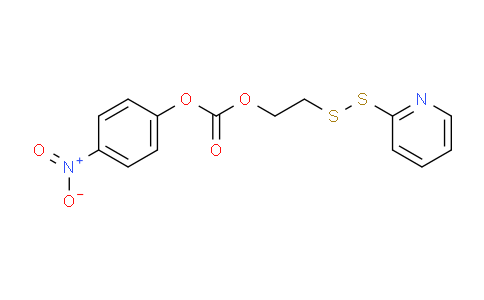 CAS No. 874302-76-8, 4-nitrophenyl 2-(pyridin-2-yldisulfanyl)ethyl carbonate