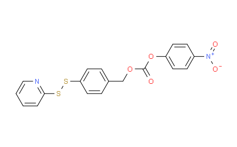 CAS No. 1151989-04-6, 4-Nitrophenyl 4-(pyridin-2-yldisulfanyl)benzyl carbonate