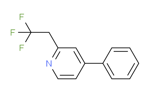 CAS No. 1241505-17-8, 4-Phenyl-2-(2,2,2-trifluoroethyl)pyridine