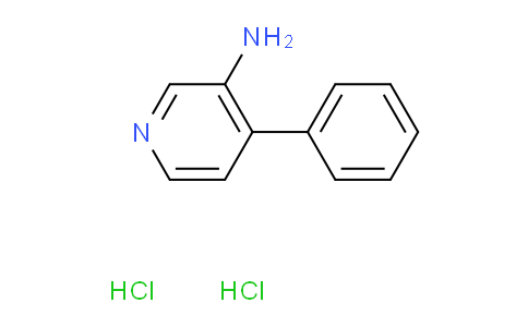 CAS No. 165387-82-6, 4-Phenylpyridin-3-amine dihydrochloride